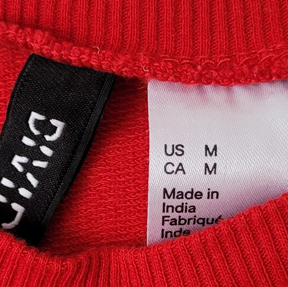 H&M Divided Sweater with Embroidery, Size M - Picture 3 of 5